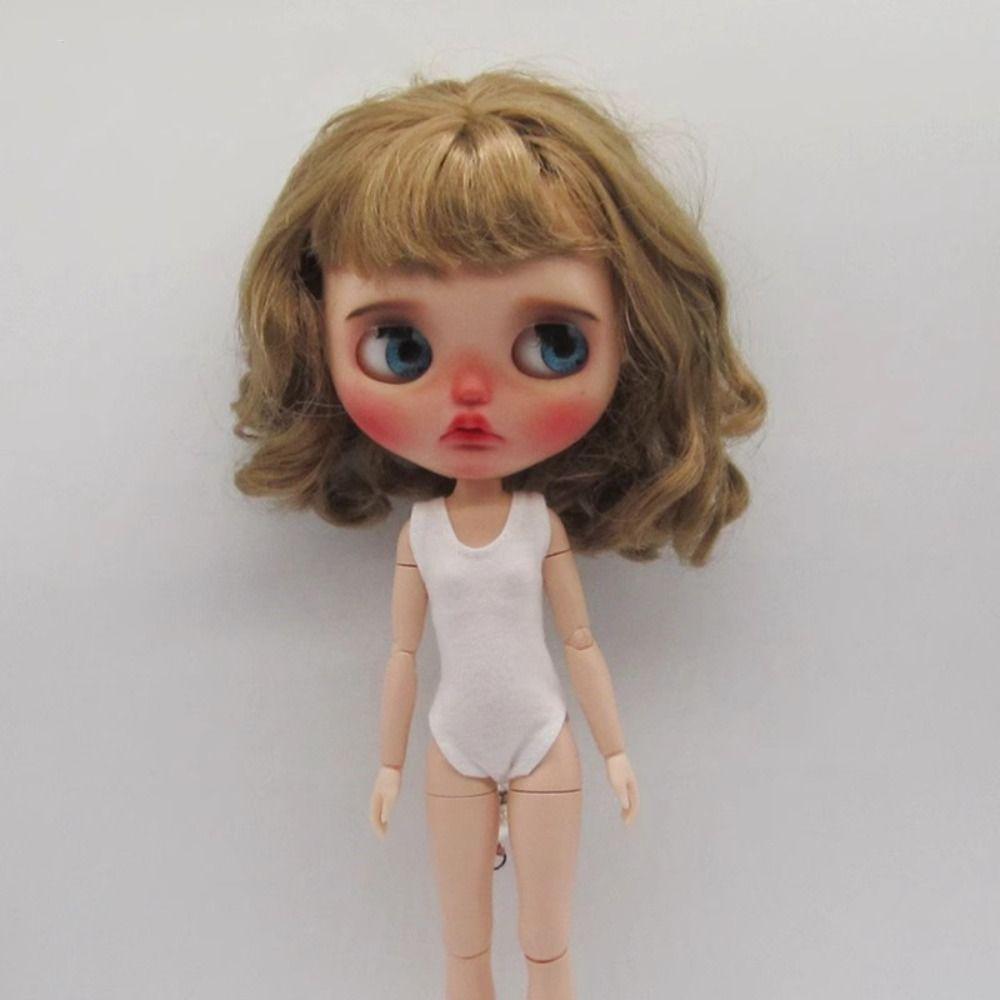 Cute Doll Vest Casual Swimsuit Clothes for Blythe Dolls for azone ob22 ob24 ob26 Dolls