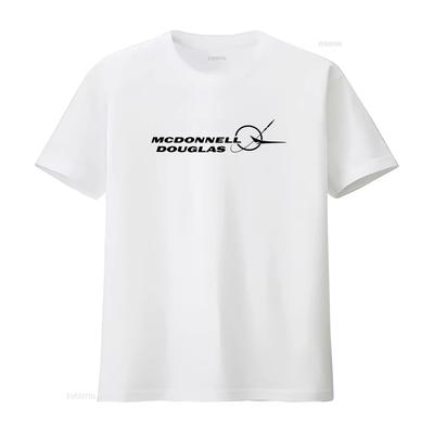 Mcdonnell Douglas Aerospace Mens Grey T Shirt Size S 5Xl Design Vintage Washed Stretched Streetwear Breathable Stylish Soft