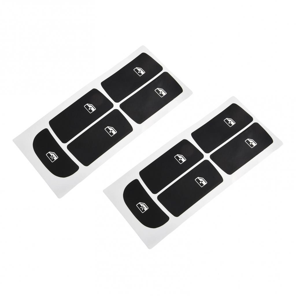 For SAAB 9 3 Control Button Replacement Decals for 2003 To 2012 Models