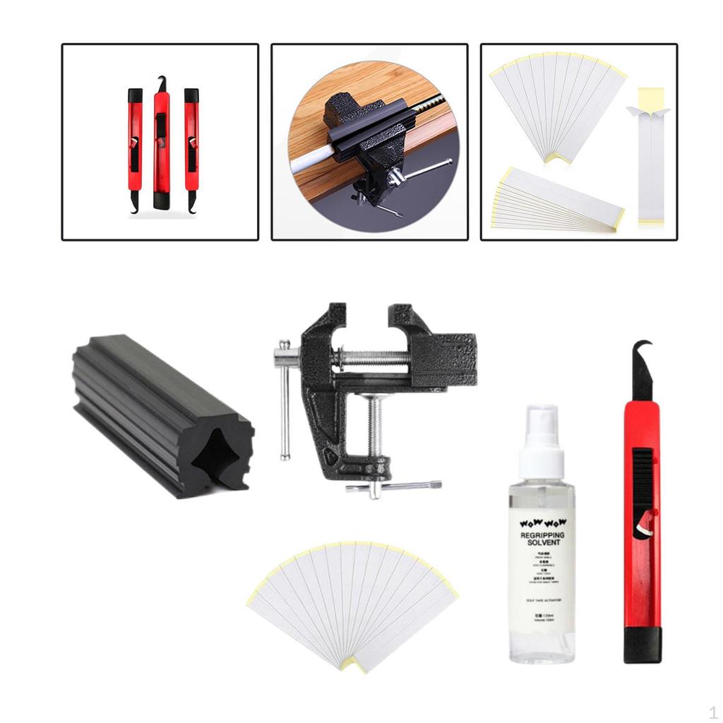 Professional Golf Grip Kits for ping Clubs Driver Putter Tapes Vise Clamp Fixtures Solvent