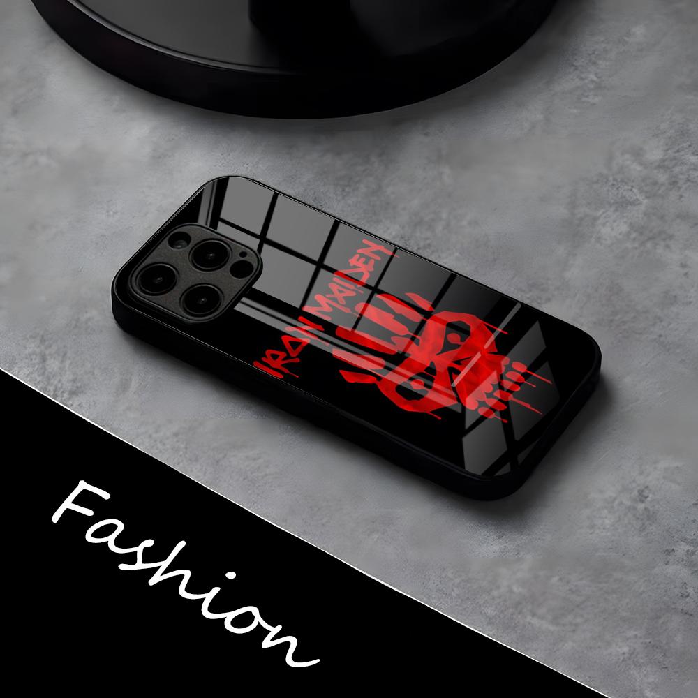 R-Run-To-The-H-Hills-Iron-M-MaidenES Phone Case For IPhone 17 Pro Max 16 15 14 Pro Max 13 11 X Xs Xr 8 7Plus Glass Cover