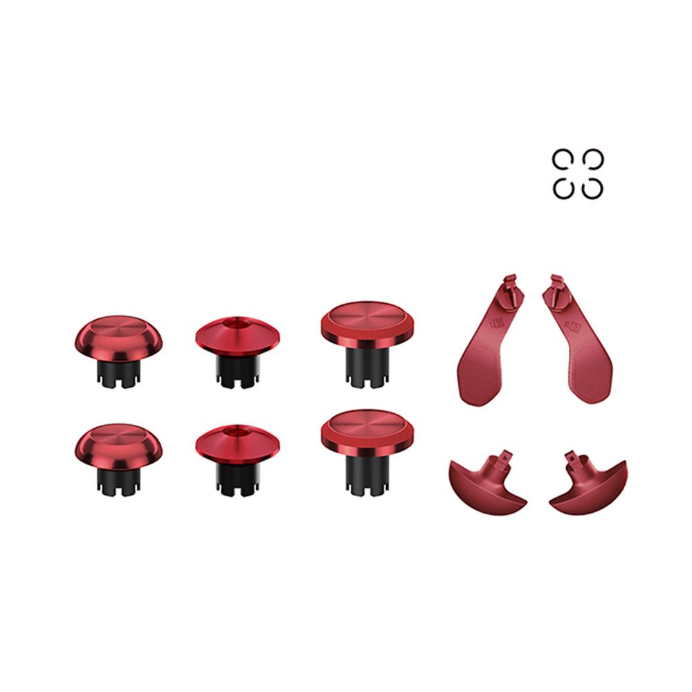 Metal Thumbsticks for PS5 Edge Controller Analog Joystick 4 Back Paddles Triggers Buttons Replacement Accessories Parts