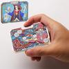 All Metal Dice Card Game EDC Toy Hand Pressure Decompression Toy Boy Decompression Fingertip Gyro Birthday Gift
