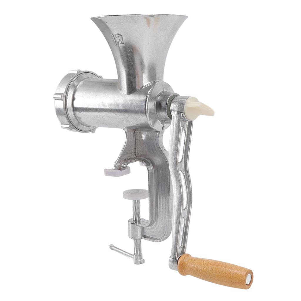 Manuelle Fleischmühle aus Aluminiumlegierung Multifunktionale Haushaltsklemmen-Handmühle mit langem Griff
