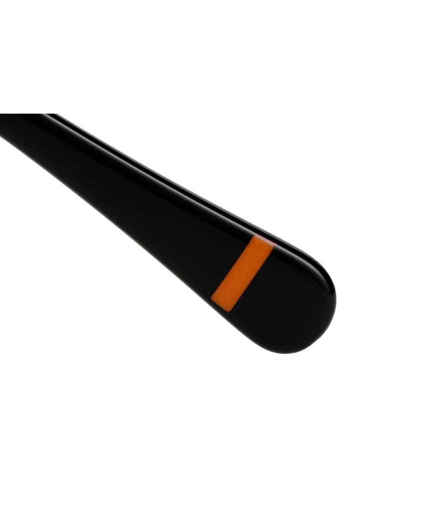 Zoff x UNITED ARROWS ZA261G05 Oval Sunglasses Black Colored Lens Thick Frame UV Protection Unisex Men's Women's