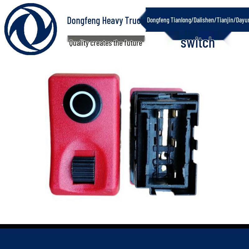 Dongfeng Tianlong Werkbank: Tropfendes Wassernebel-Lampen-Alarm-PTO-Schalthebel-Panel-Schalter