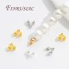 10-20Pcs/Lot Crimp Beads For Jewelry 18K Gold Plated End Caps For Jewelry ,Bead Tip Ball Chain Connectors Bracelets Accessories