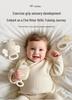 Newborn Gift Set: Hand Rattle, Teether, Pacifying Toy & Collapsible Baby Toy (0-1 Year)