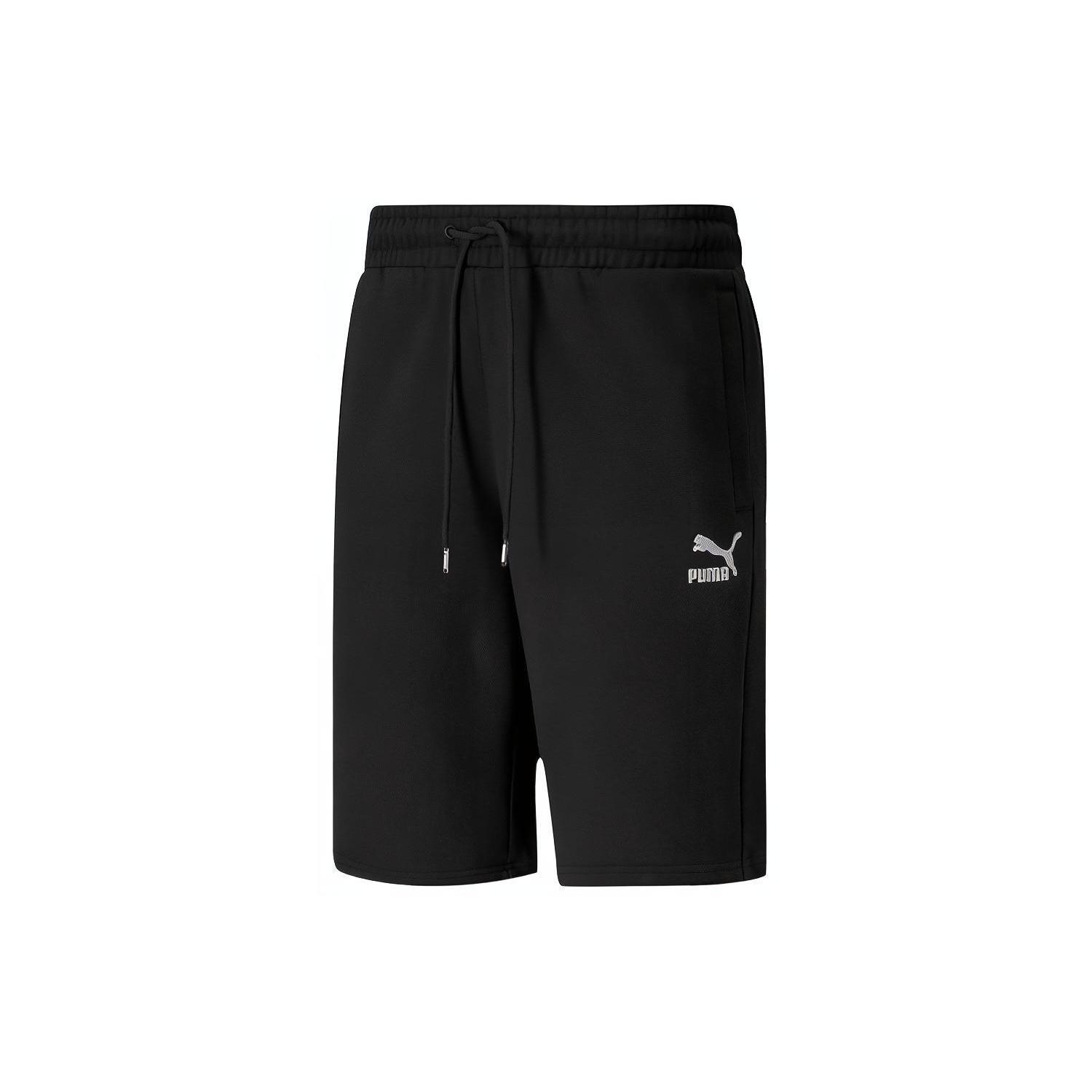 PUMA Classics Longline 10 Shorts  Black  Men s 599304-01 M