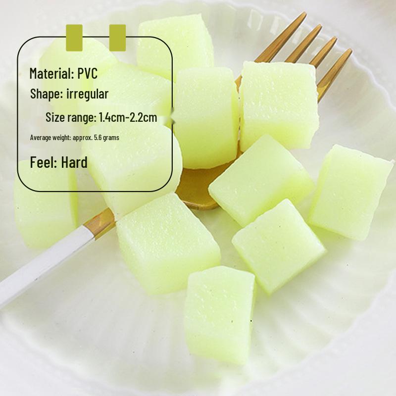 DIY Fruit Pie Materials: Kiwi & Dragon Fruit Play Food Pieces - Handmade Model Ornaments & Props