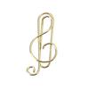 50Pcs Mini Paper Clips Music Note Shaped Paper Clip for Home Office Note Paper Clips Stationary Clips File Folders Clamp