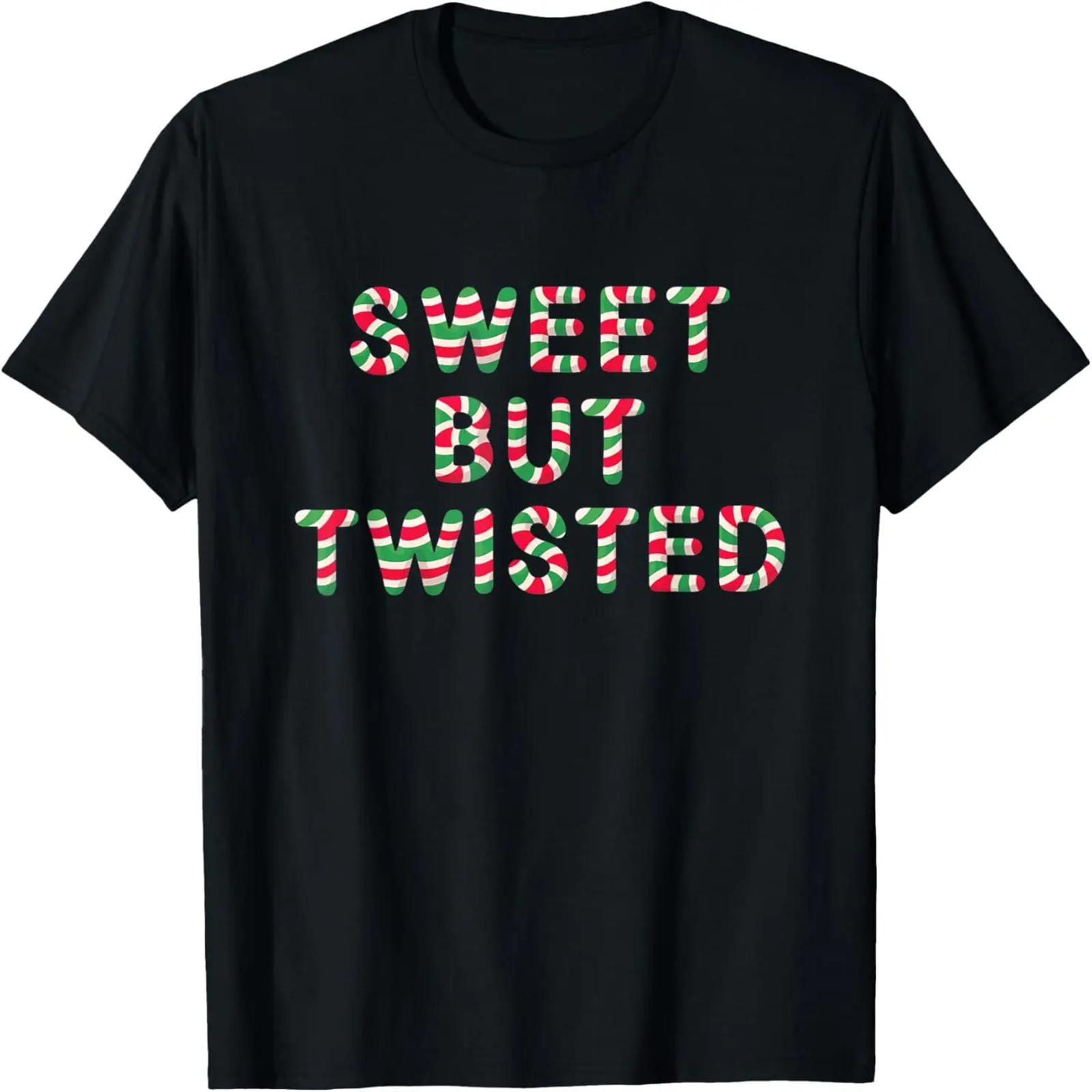 Sweet But Twisted Funny Christmas Candy Lollipop Costume T-Shirt XXXXXL разноцветный