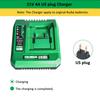 RUIBA 2.0 4.0Ah 21V Ladegerät mit US-Stecker für Ruiba Original-Akkus Akku