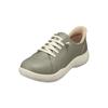 [Pansy] 7552 Women's Shoes, 4E Width, Sneakers, Hands-Free, Elastic Laces, 23.0cm, Khaki