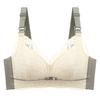 1011 New Large Breasts Show Small Thin Bras, Breastfeeding Pregnant Women Full-stage Underwear, Breathable and Comfortable Large Cups