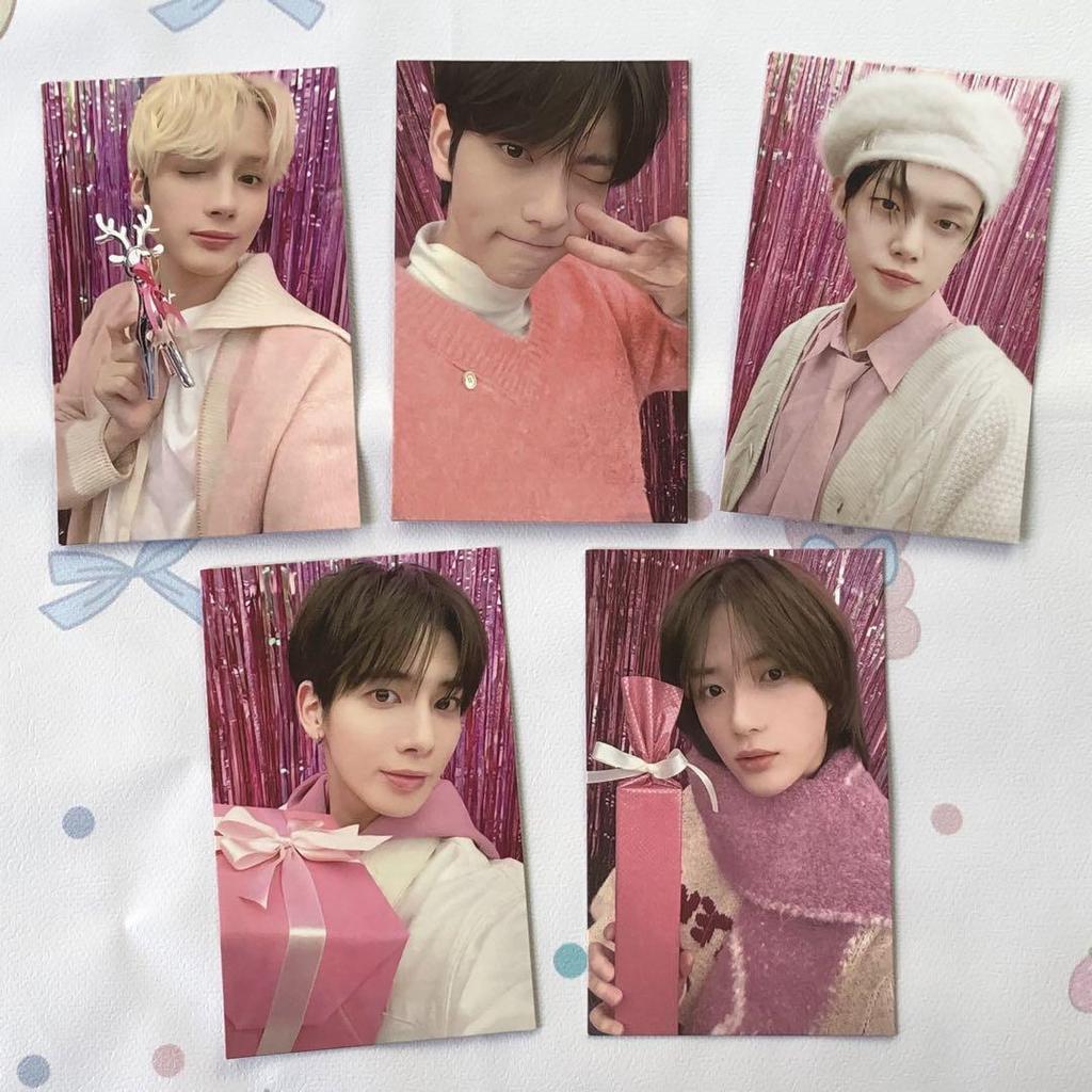 [USED] TXT KBS Gayo Daejeon Musicbank Sanok Tuba 5 Trading Cards