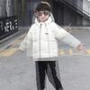Winter Boys Down Jackets Thicken Warm Double Sided Wear Warm Hooded Kids Coat for 2-10 Years Children Outerwear Clothing