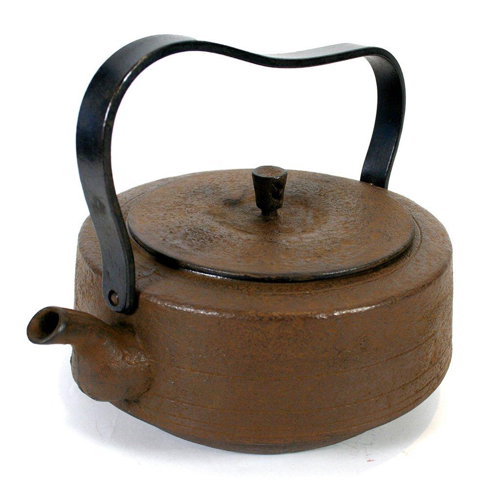 Made In Japan Nanbu Tekki Nanbu Iron Kettle IH Fire Compatible Kettle Kettle Compatible/Open "Wide Mouth" 1.5L