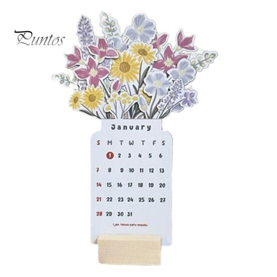 

Настольный календарь «Цветущий цветок» на 2024 год с деревянным основанием, тип карты, на 12 месяцев с января по декабрь 2024 года, ежемесячный настольный календарь для дома, офиса и школы, украшение разноцветный