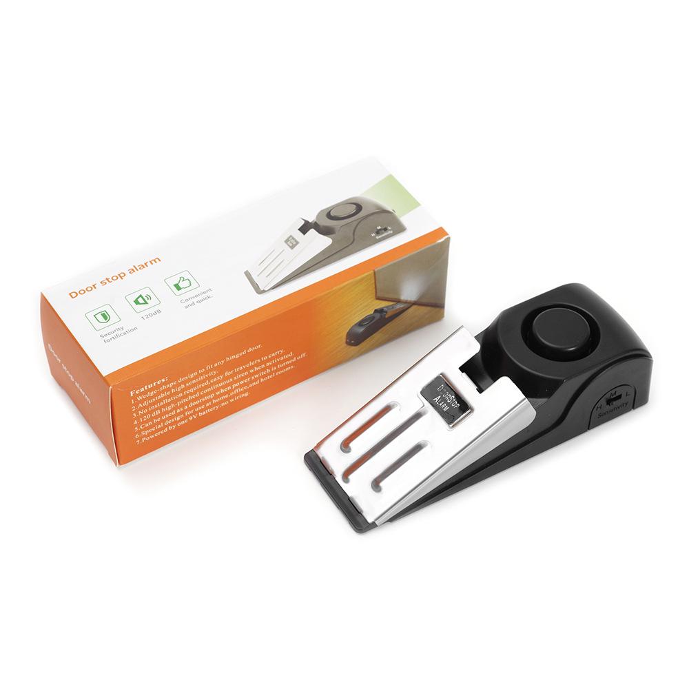 New Anti-Theft Doorstop Alarm: Door Wedge Gap Alarm for Hotel and Home