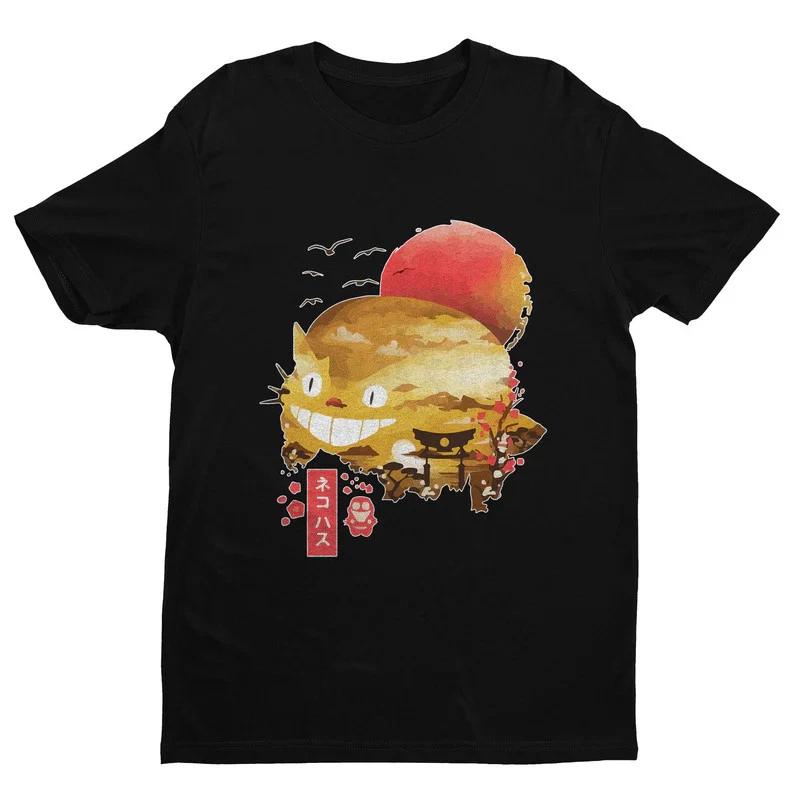 Anime Ghibli Totoro Bus Stop T Shirt Size S 4xl Gift For Friends S