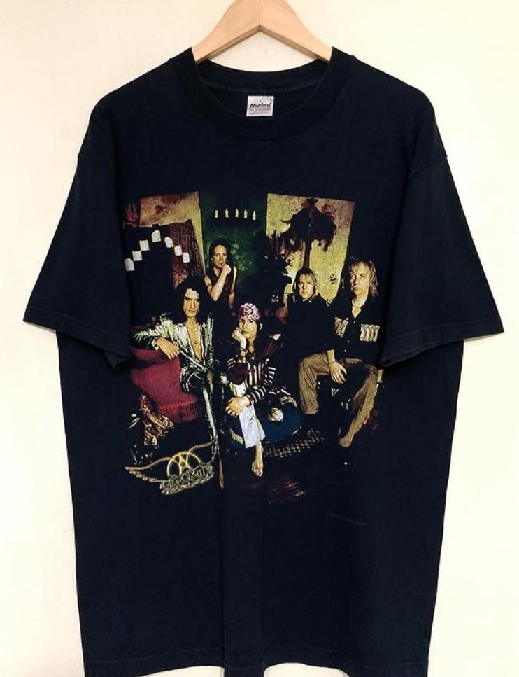 Aerosmith 1997s T Shirt Rock-Band Reprint Concert Merch All Size S-5XL
