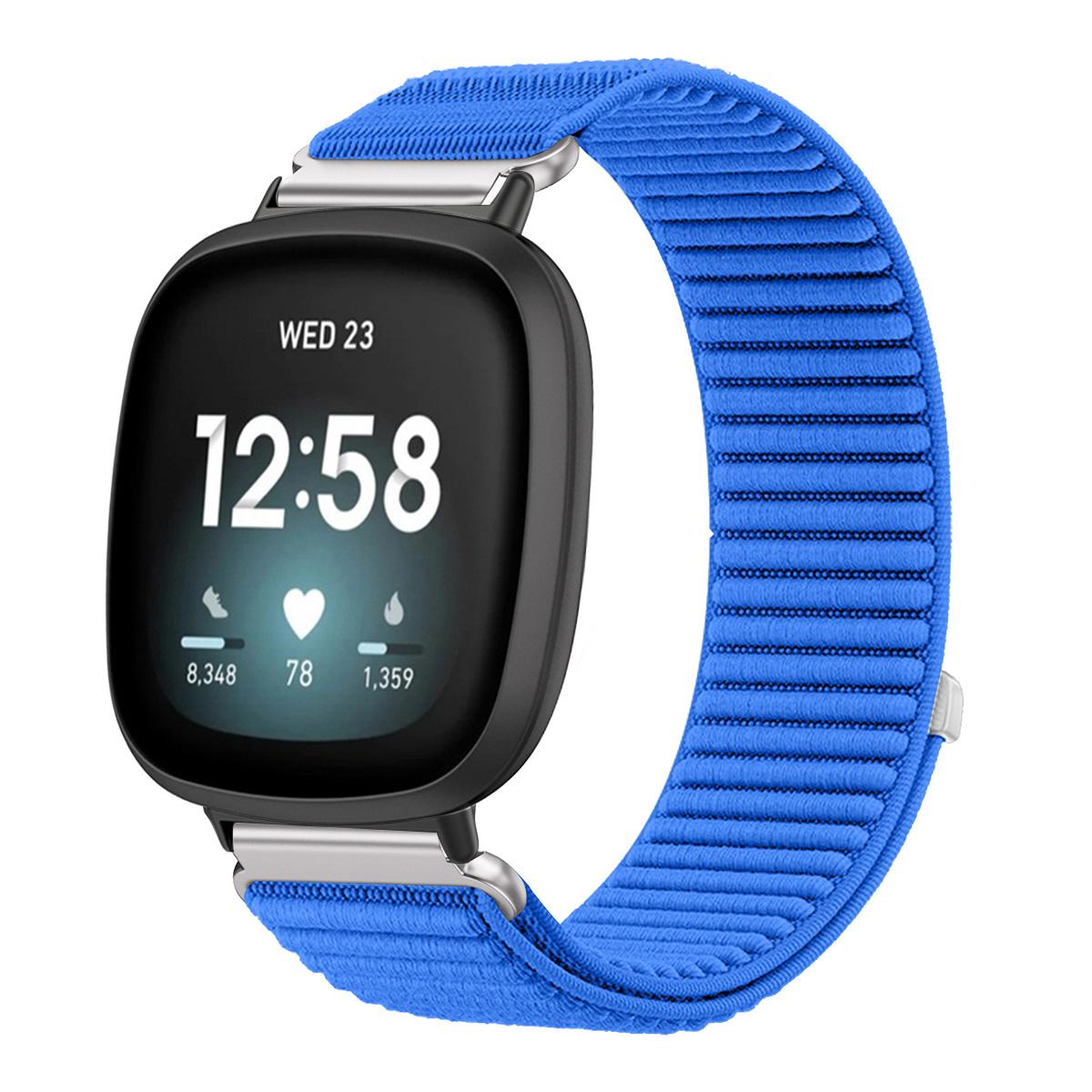 

Nylon Watch Band For Fitbit Versa 4/3 Strap Sport Bracelet Wristband Replacment For Fitbit Versa 2/1 Smartwatch breathable Strap for versa 4 3