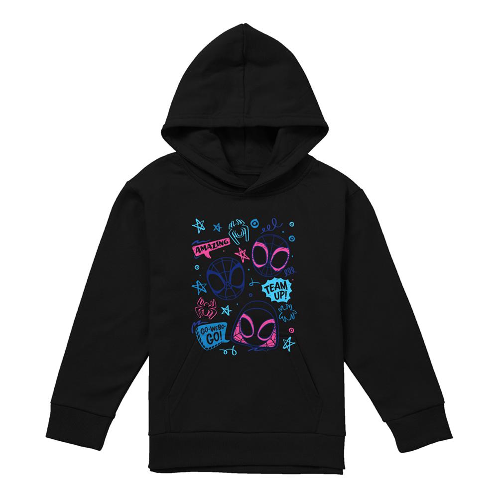 Spidey And His Amazing Friends Childrens/Kids Doodle Pull Over Hoodie