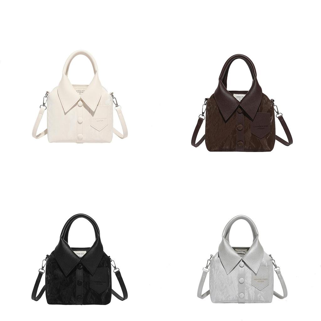 Fashion Pu Small Shoulder Bag With Topstitch Detail For Daily Use