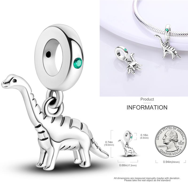 Inlaid Zirconium Sun 925 Silver Travel Balloon Butterfly Love Family Sister Heart Charm Fits Women Jewelry