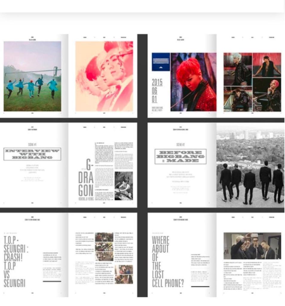 [USED] BIGBANG MADE" PROGRAM BOOK