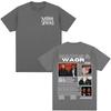 Natos Waor Baumwoll-Herrenhemd Sommer Oversized Albumgrafiken Hemden Damen Kurzarm Streetwear T-Shirt