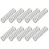 PATIKIL 10pcs 304 Stainless Steel Mechanical Extension Spring Spring 0.5mm Wire Dia X 4mm