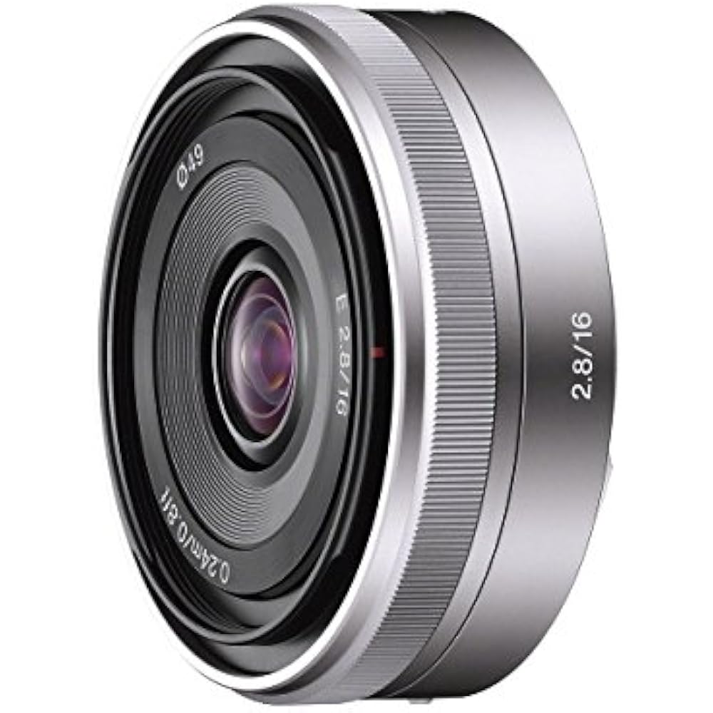 Sony Single Focus Lens E 16mm F2.8 Sony E Mount for APS-C SEL16F28