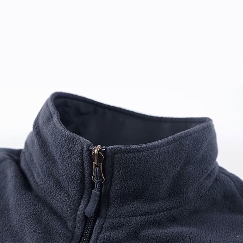 JEEP SPIRIT Men's Autumn/Winter Reversible Fleece Vest