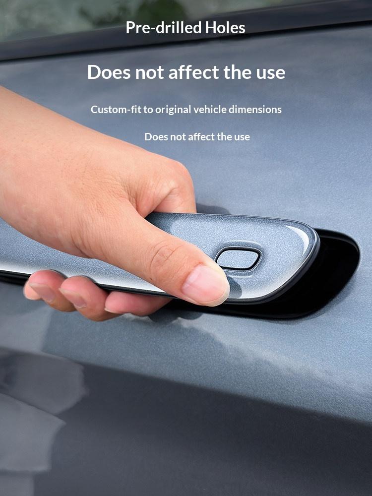 For BYD Sealion 7 EV Car Door Handle Anti Scratch Sticker Anti Scratch Strip for Rearview Mirror Transparent Protective Film