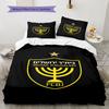 Set di biancheria da letto con motivo Beitar Jerusalem FC, copripiumino e federa, regalo di compleanno per la casa.(1 * copripiumino + 2 * federa, senza nucleo)