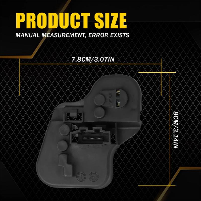 Für VW Golf 6 Mk6 2009-2013 5K0945259 Hintere Linke Seite Innen-Rücklicht-Glühbirnenhalter Rücklicht-Glühbirnenhalter