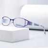 Nye Lesebriller for kvinner Motetrykk Eldre Hyperopia Brille Resin Anti Blue Light Reseptbriller+1.0+4.0