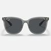 RB4379D 659987 Gray Large Size Lightweight Ray-Ban Sunglasses