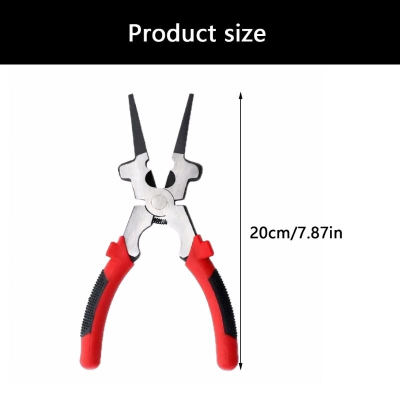 8Inch Welding Pliers For MIG TIG CO2 Gas Shielded Welding With Ergonomic Handle Industrial Carbon Steel Tool