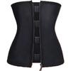 Latex 7 Steel Bones Zipper Buckle Waist Trainer Plus Size Postpartum Body Shaper Fitness Waist Cincher