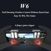 2Pcs W6 Mobile Phone Game Trigger for PUBG Aim Shooting Free Fire L1R1 ABS Key Button Gaming Joystick Controller for IOS Android 5