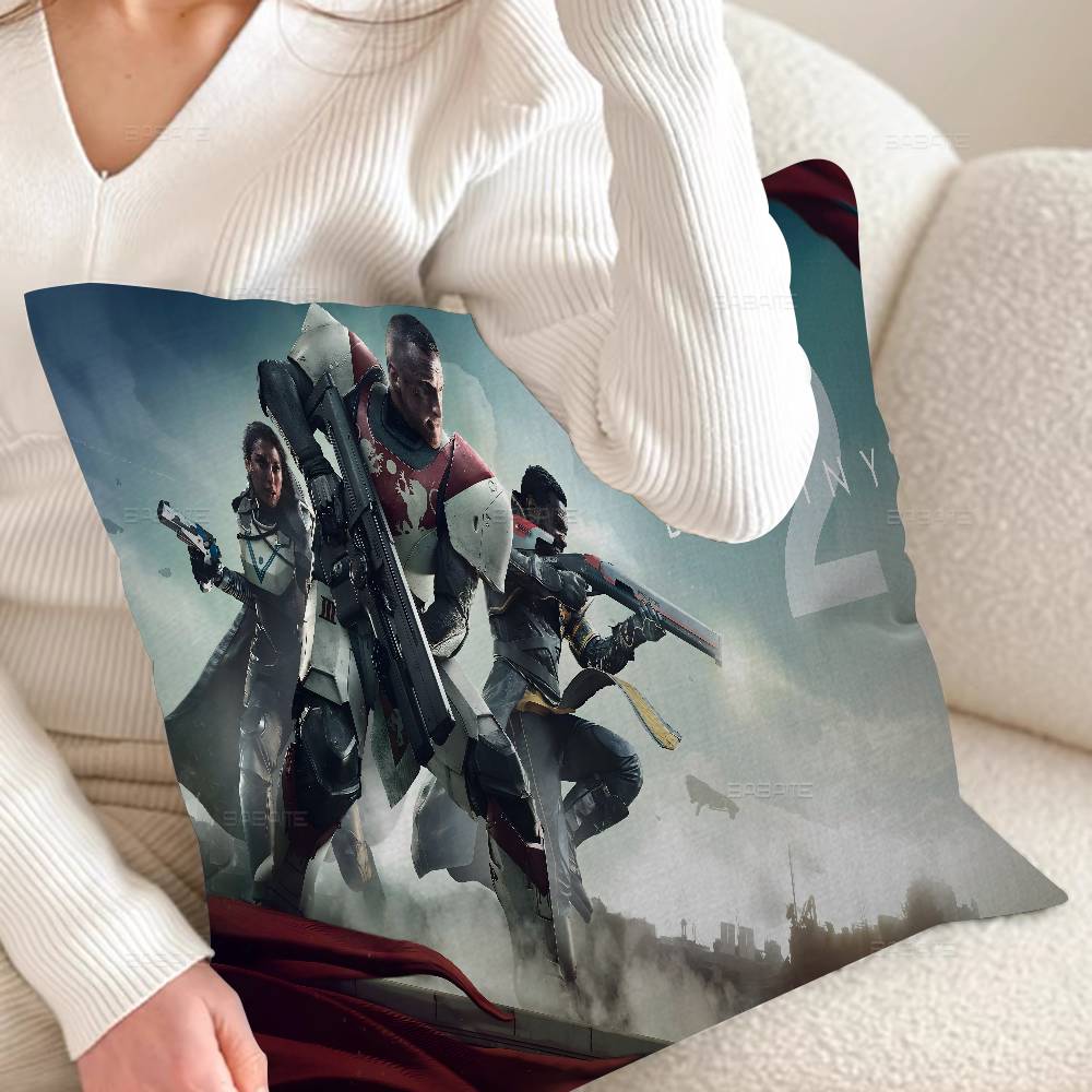Game D-Destinys In Stocked Gamer Maple Design Cushion Cover Happy Autumn Harvest Decor Holiday Decorati Pillow Cover