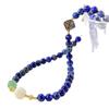 8Mm Natural Lapis Lazuli Long Design Sweater Chain Necklace