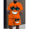 Camiseta Divertida con Cara Sonriente Estilo Harajuku Ropa para Hombre Nueva Colección Streetwear 2026 Hombres Sonrientes