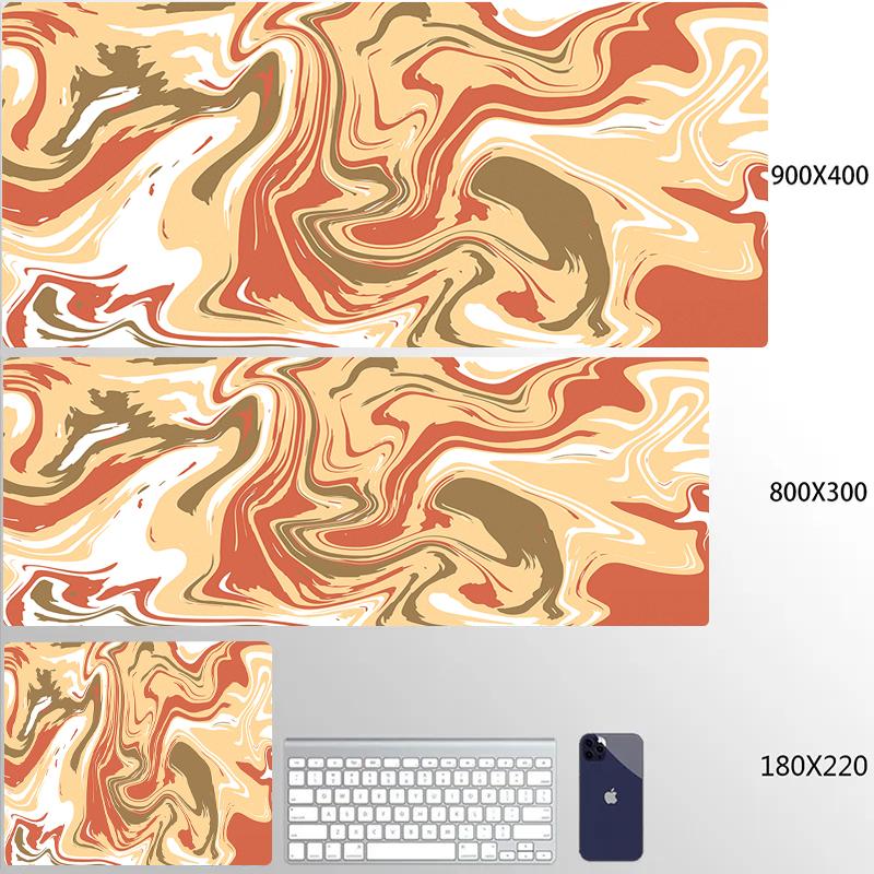 Tappetino Mouse Strata Liquid 900x400 Computer Laptop Anime Tappetino Tastiera Mouse XXL Tappetino Mouse Grande Tastiere Giocatori Decorazione Tappetino Scrivania