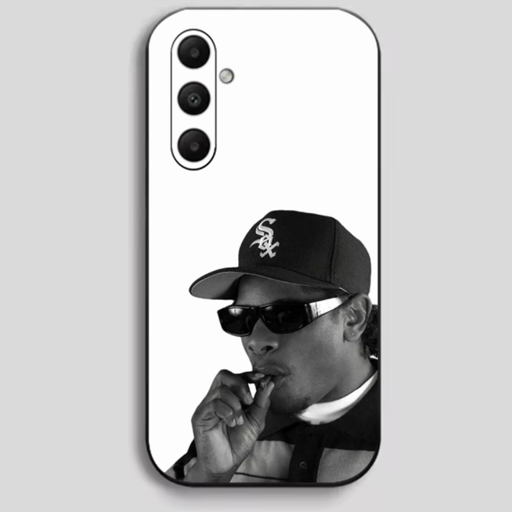 Rapper E-Eazy E Black Soft Silicone Phone case for Samsung Galaxy A22,23,24,25,26,30,30s,31,32,33,34,35,36,42,50,51,52,53,54A55 25 Samsung A03