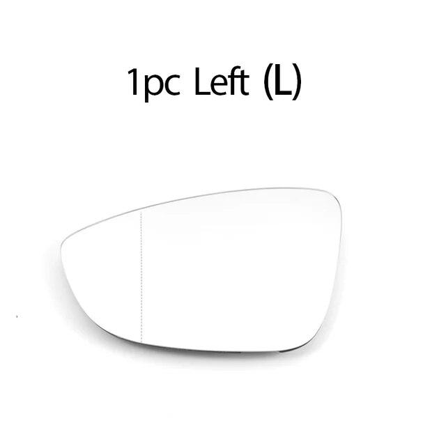 Verre de rétroviseur électrique grand Angle chauffé latéral, pour Volkswagen VW CC 08-16, EOS Scirocco, Jetta MK6 Passat B7 Bettle A5 EU