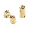 Copper Cylinder Concealed Hinges for Invisible Doors Adjustable Screws